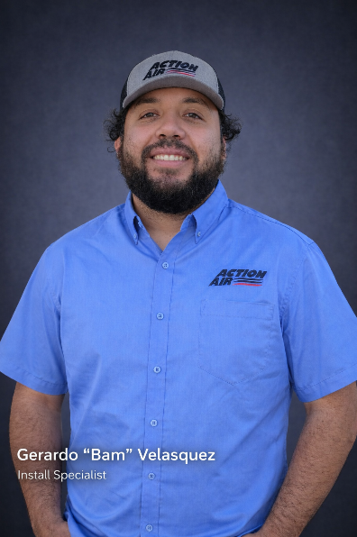 Gerardo "Bam" Velasquez, Install Specialist