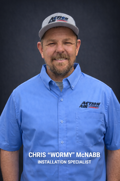 Chris "Wormy" McNabb, Installation Specialist